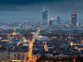 Ville de Lyon en France