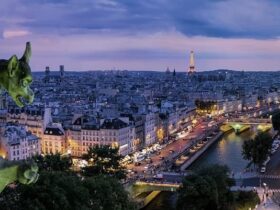 vue de Paris de nuit