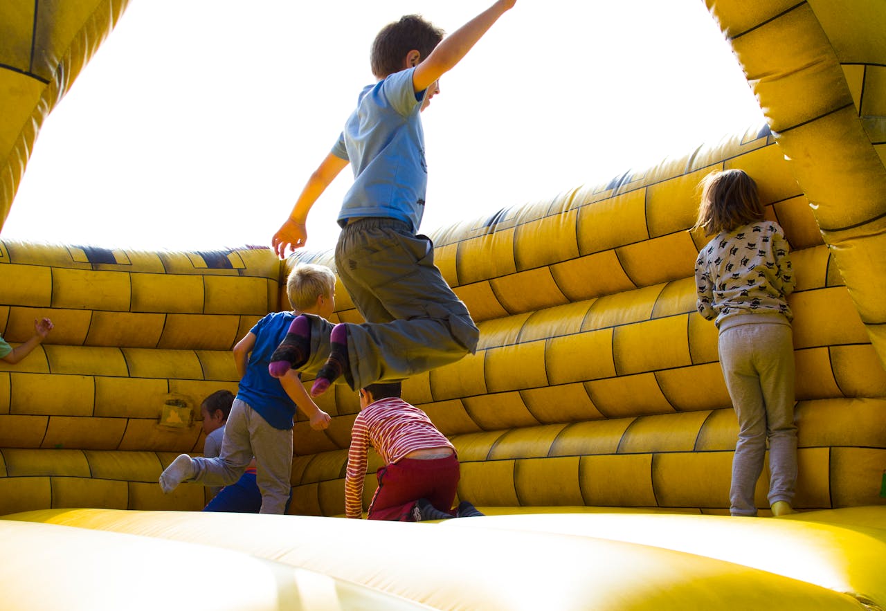 Structure gonflable pour enfants