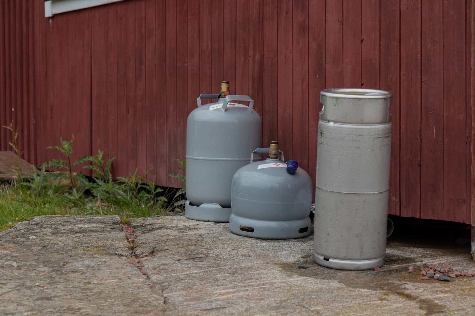 bouteilles de gaz