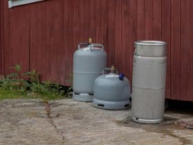 bouteilles de gaz